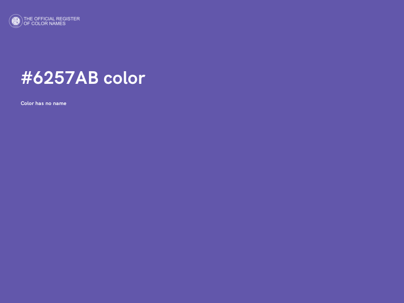 #6257AB color image