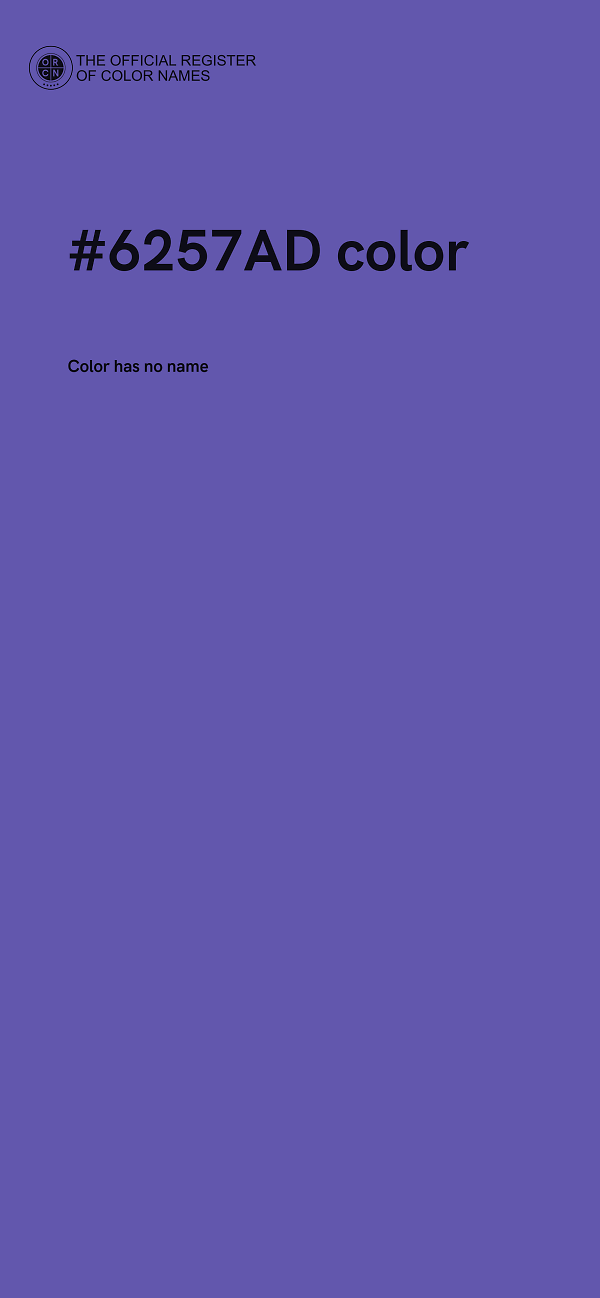 #6257AD color image