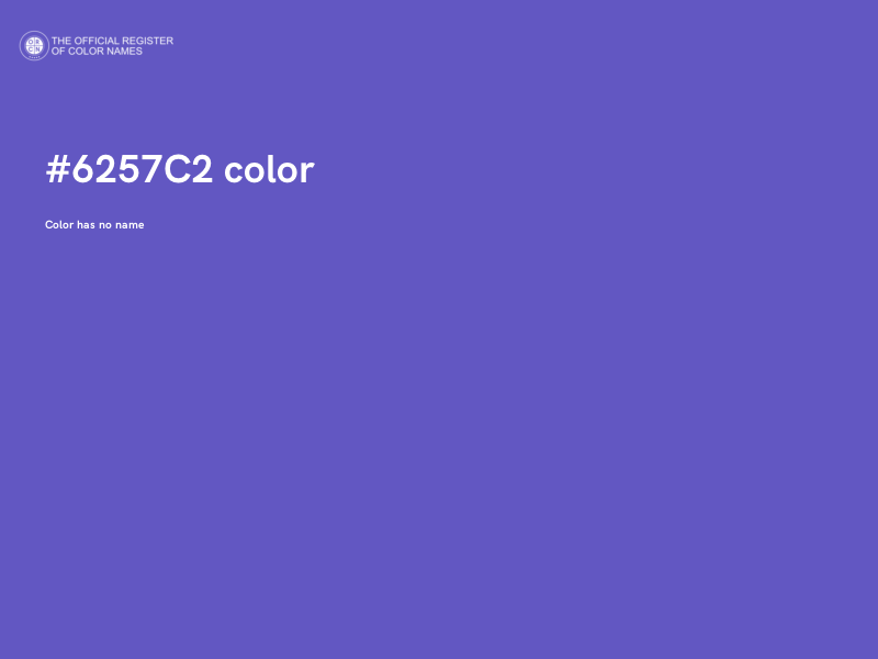 #6257C2 color image
