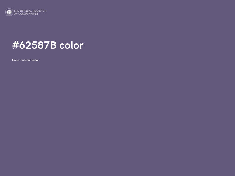 #62587B color image