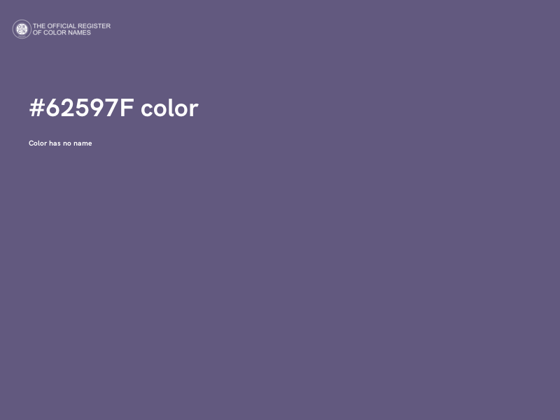 #62597F color image