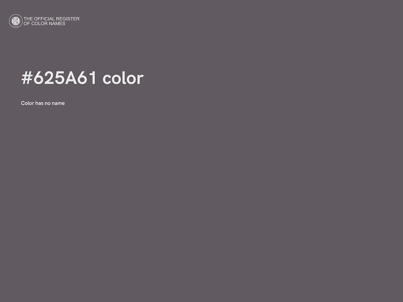 #625A61 color image