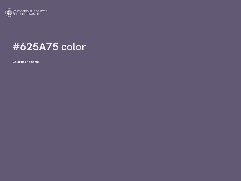#625A75 color image