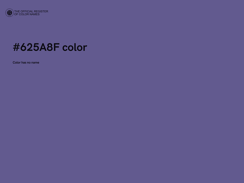 #625A8F color image