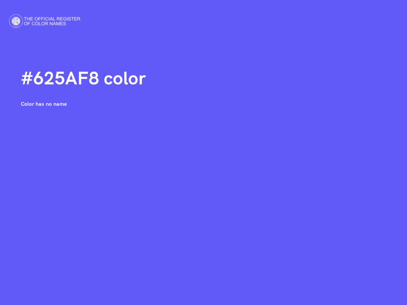 #625AF8 color image