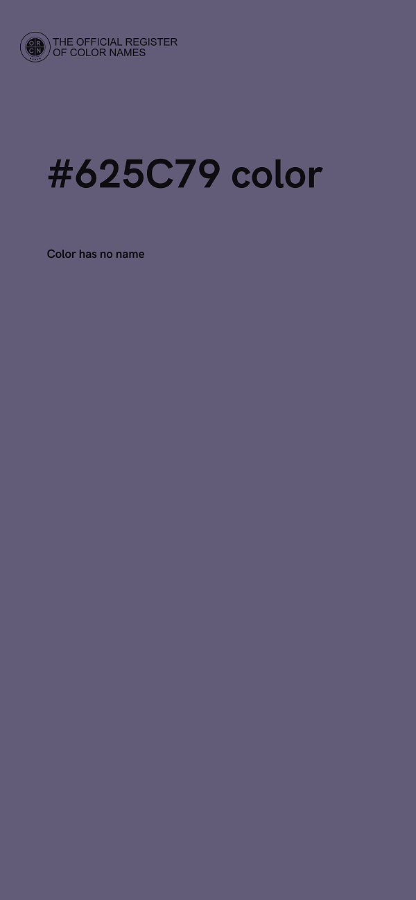 #625C79 color image
