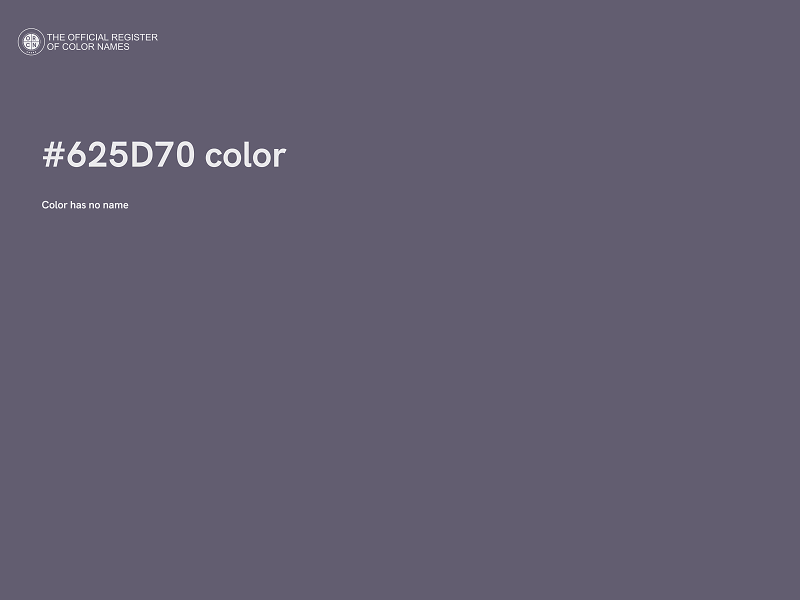 #625D70 color image