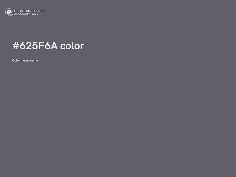 #625F6A color image