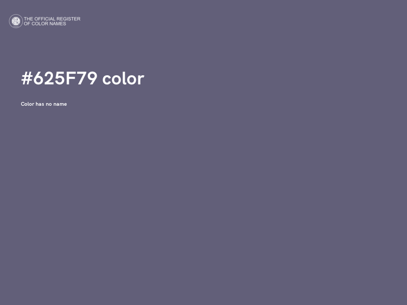 #625F79 color image