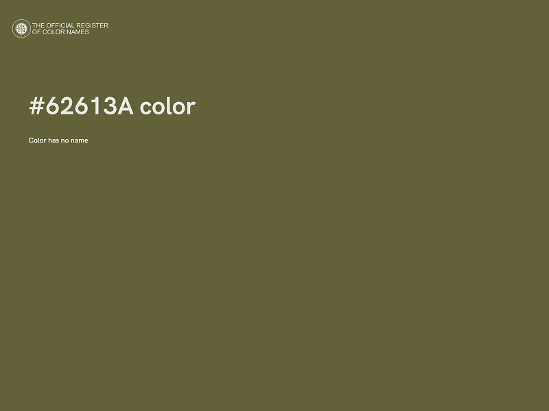 #62613A color image