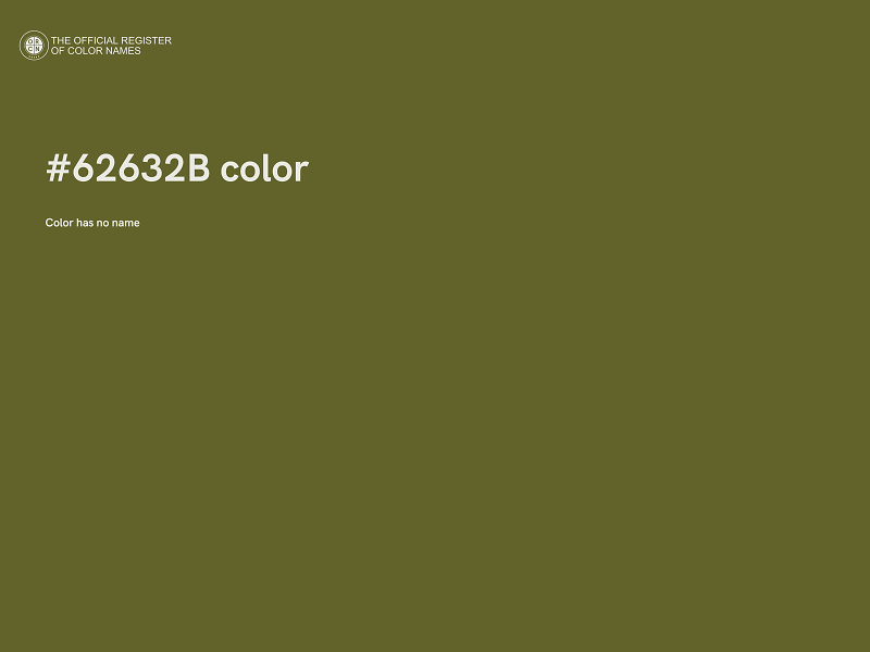 #62632B color image