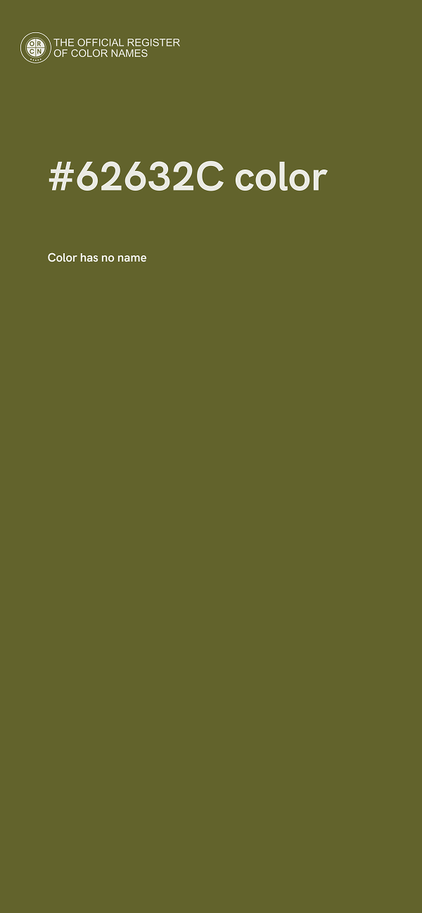 #62632C color image
