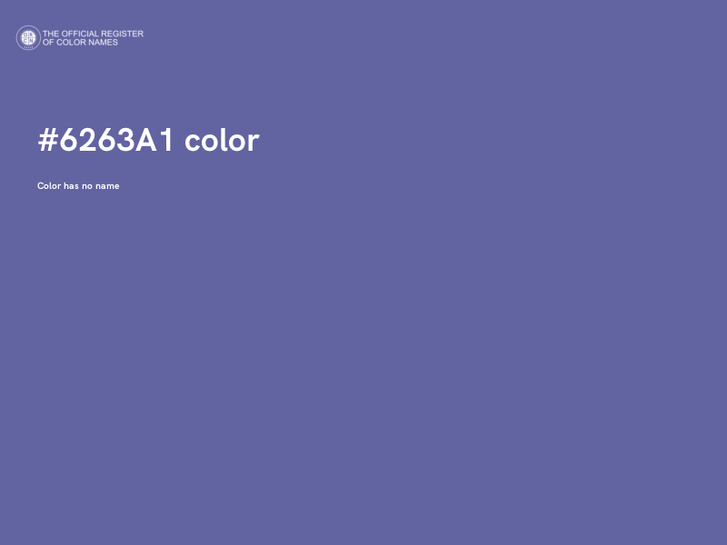 #6263A1 color image
