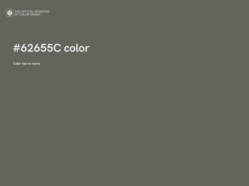 #62655C color image