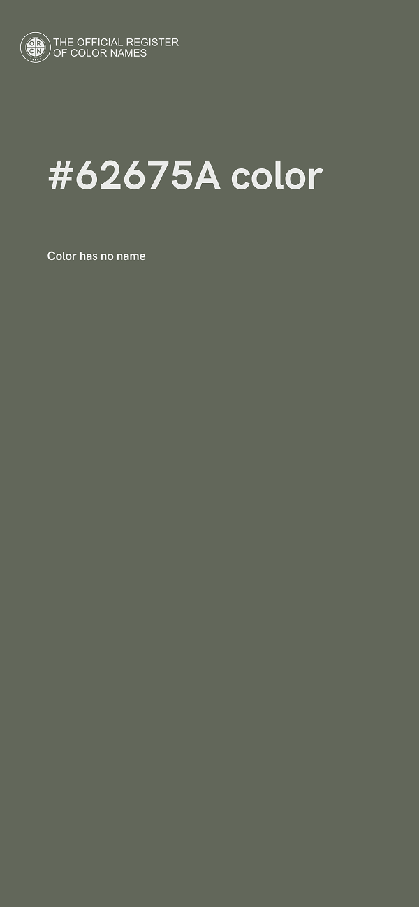 #62675A color image