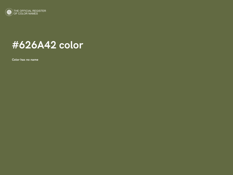 #626A42 color image