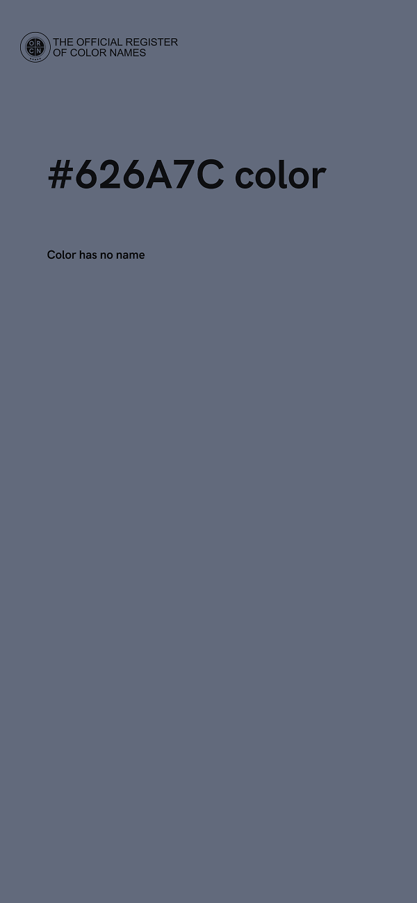 #626A7C color image