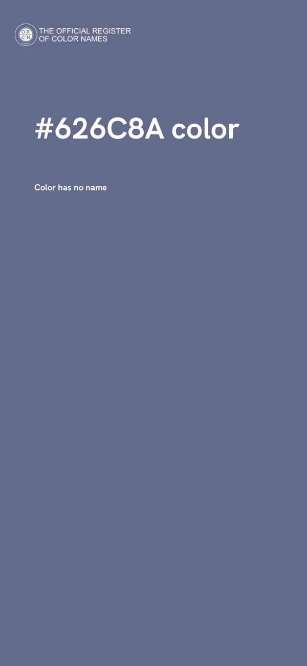 #626C8A color image