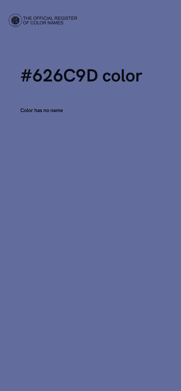 #626C9D color image