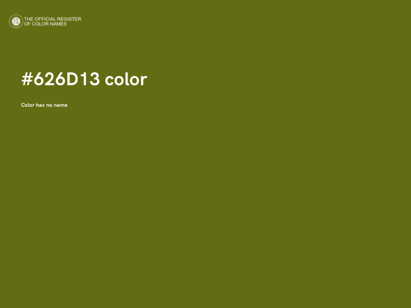 #626D13 color image