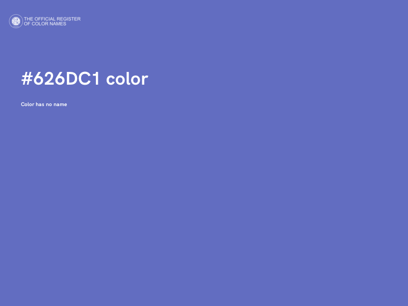 #626DC1 color image