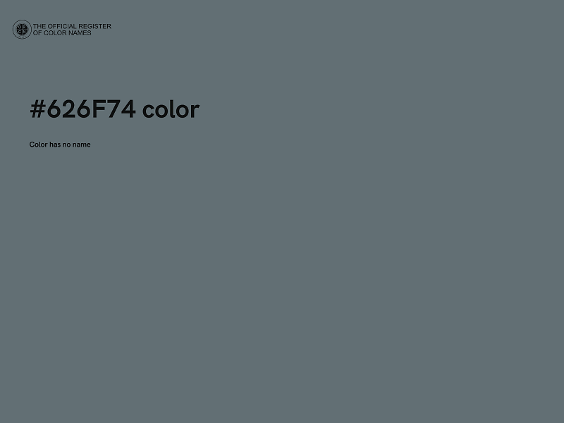 #626F74 color image