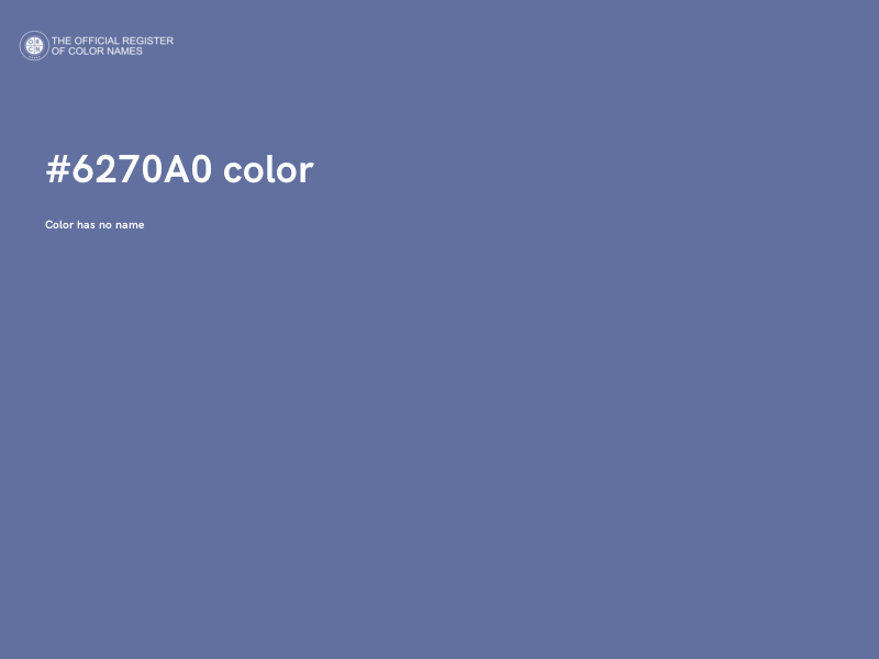 #6270A0 color image