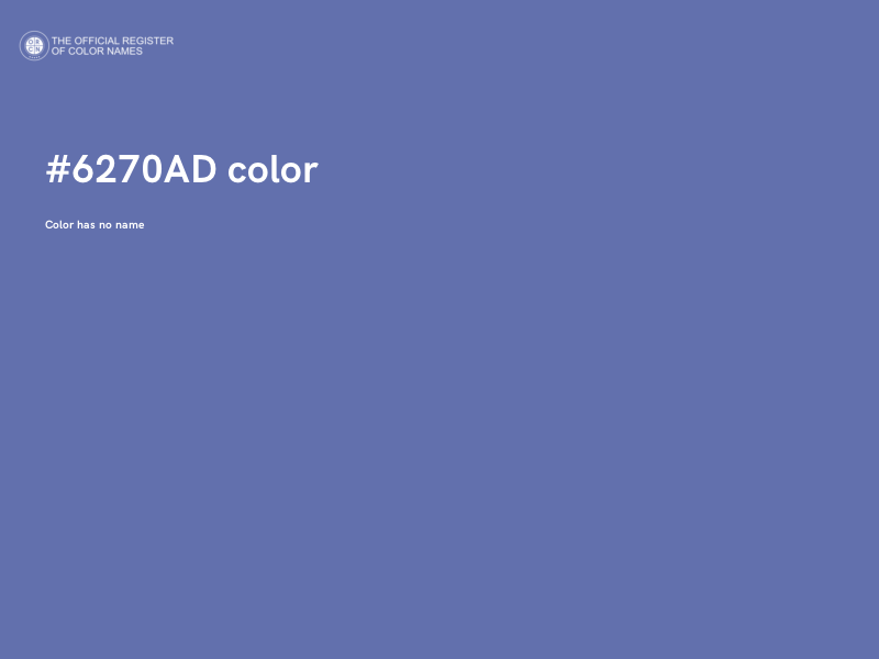#6270AD color image