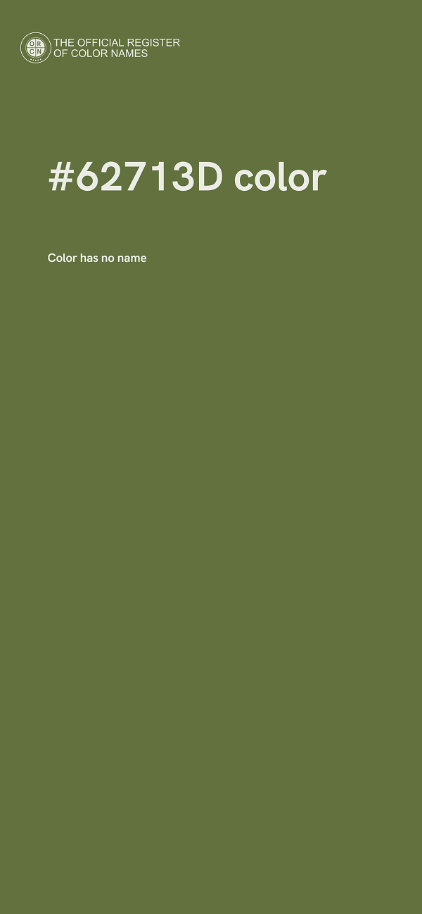 #62713D color image