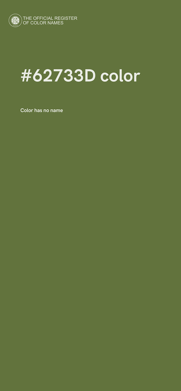 #62733D color image