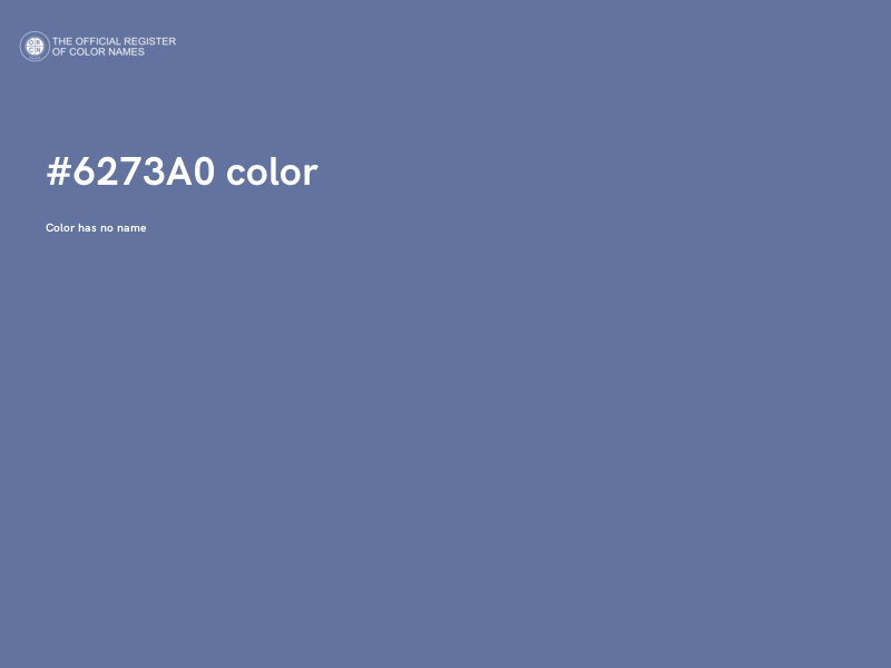 #6273A0 color image