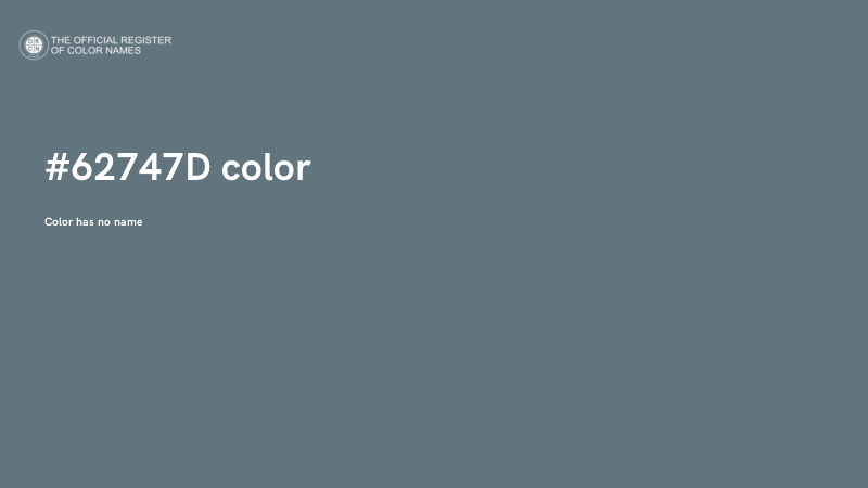 #62747D color image