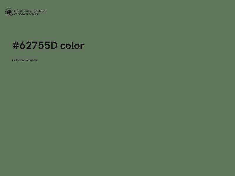 #62755D color image