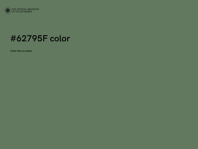 #62795F color image