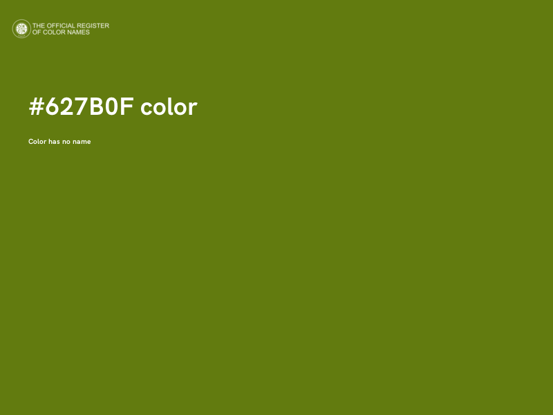 #627B0F color image