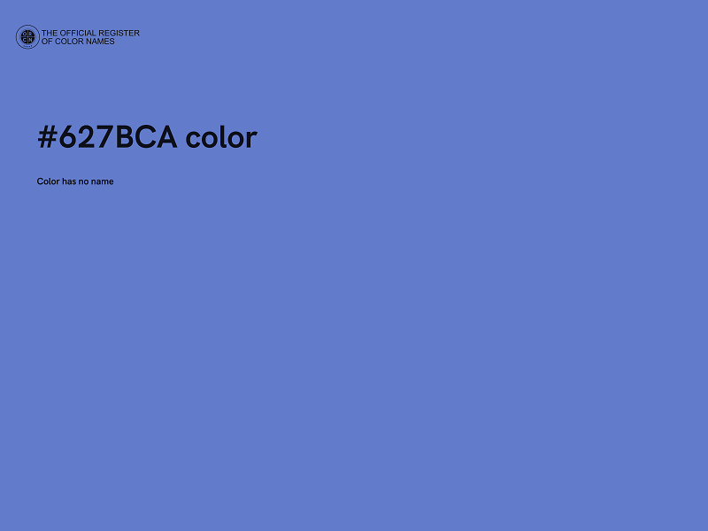 #627BCA color image