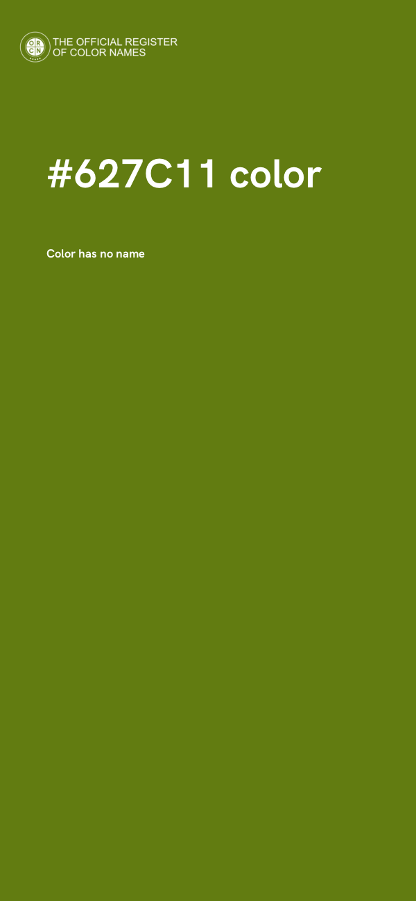#627C11 color image