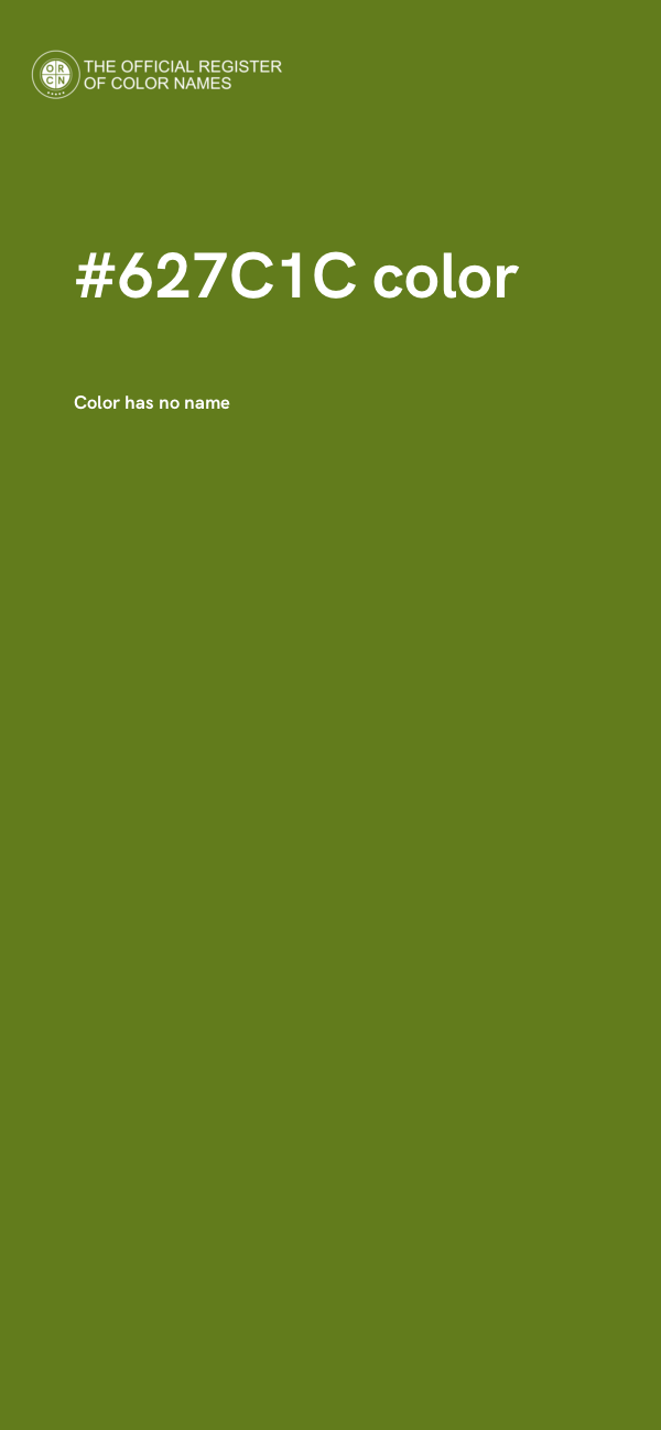 #627C1C color image