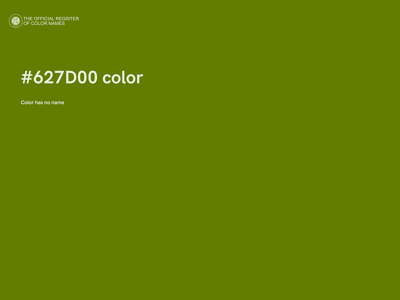 #627D00 color image