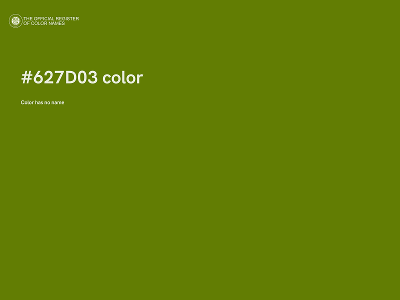 #627D03 color image