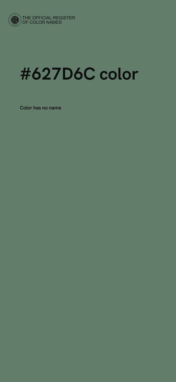 #627D6C color image