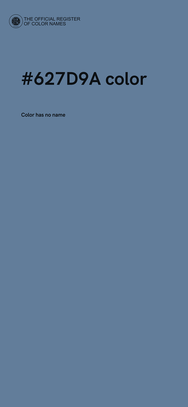 #627D9A color image