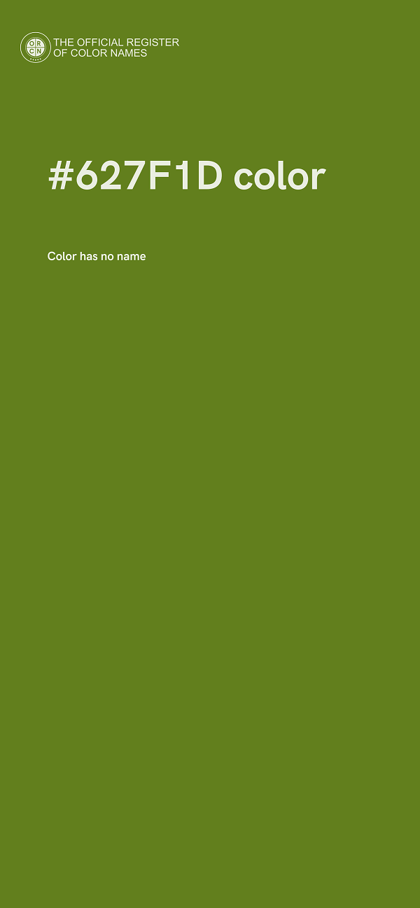 #627F1D color image