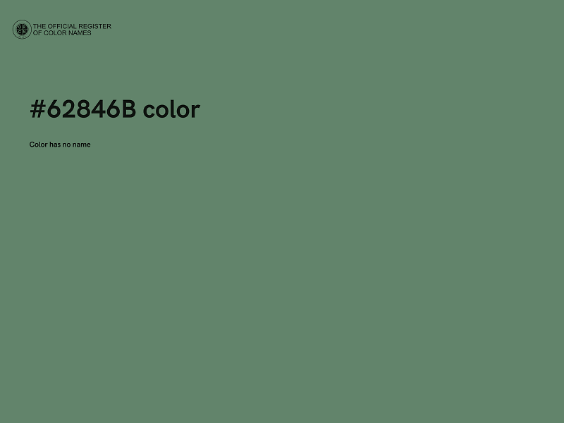 #62846B color image