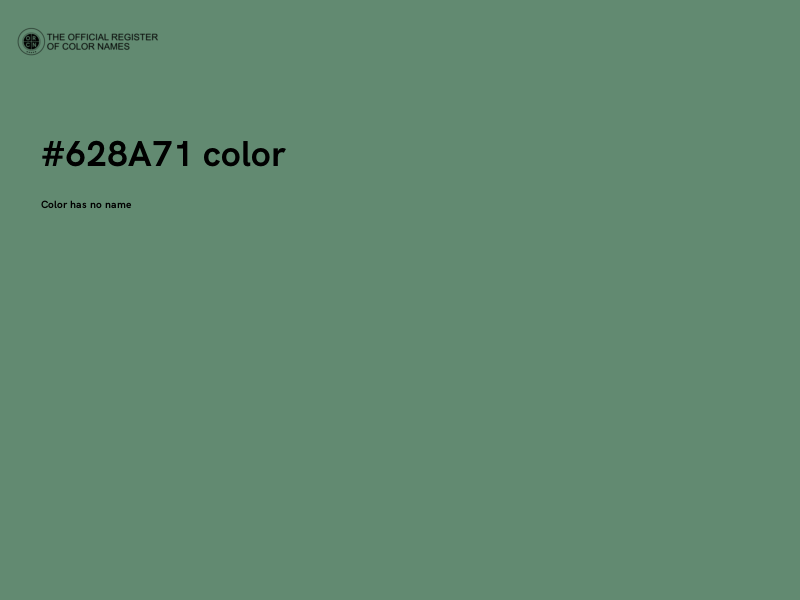 #628A71 color image