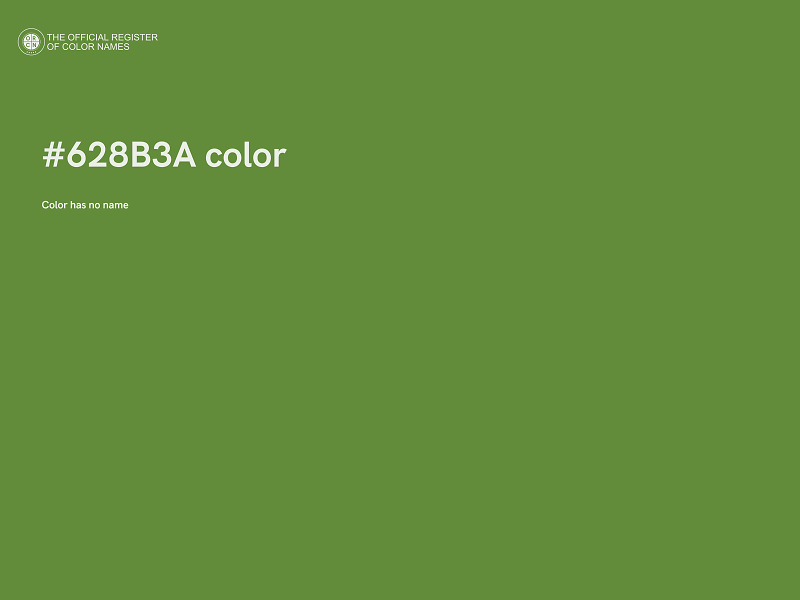 #628B3A color image