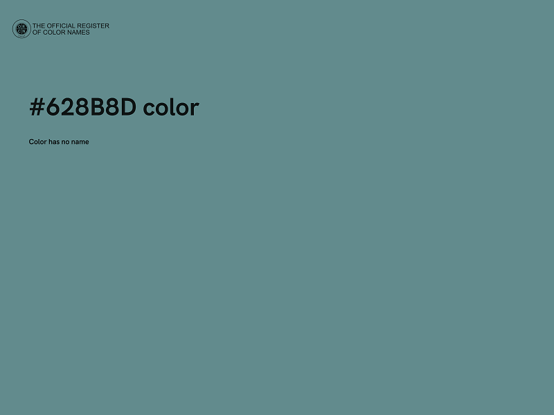 #628B8D color image