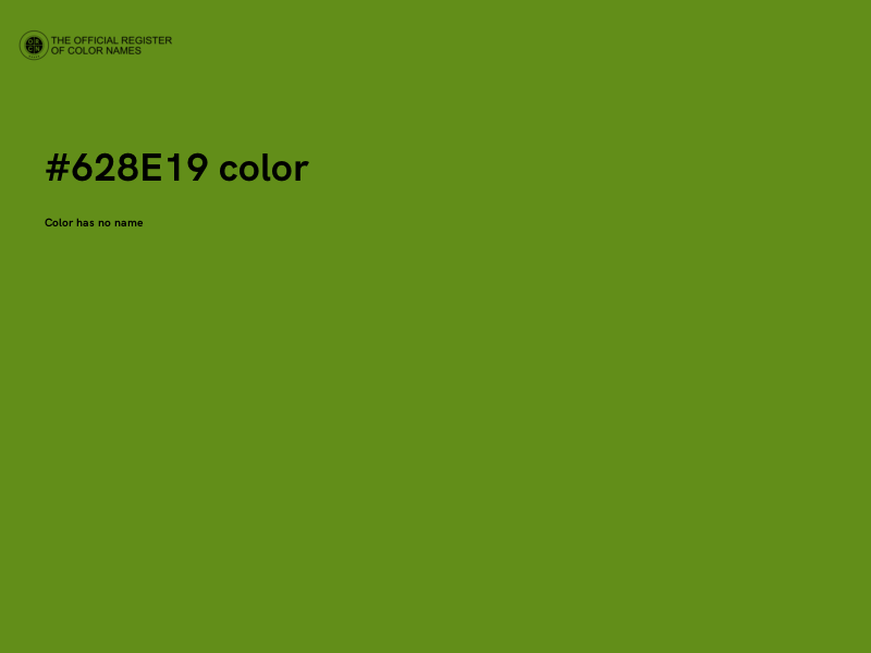 #628E19 color image