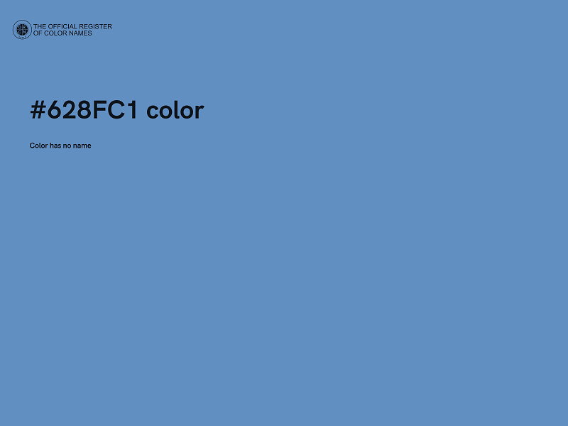 #628FC1 color image