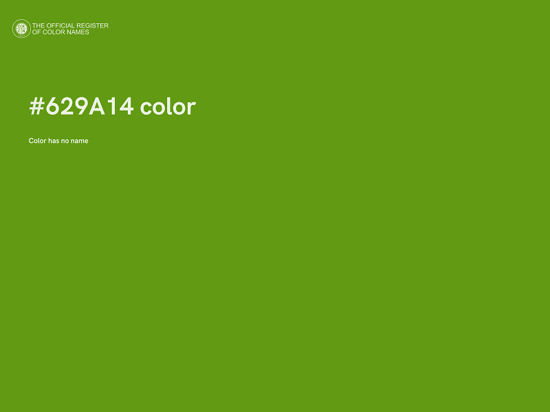 #629A14 color image